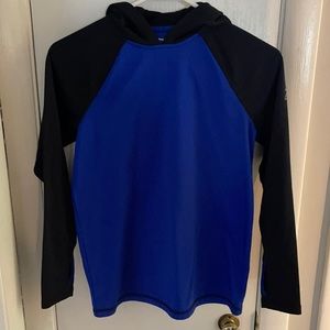 Boys Zero Xposur Dri-Tech hooded long sleeve shirt